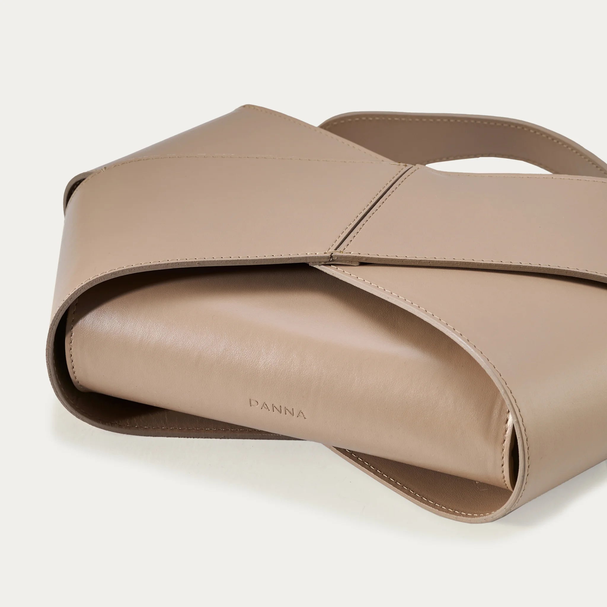 Miss V | Taupe - Leinwandtasche