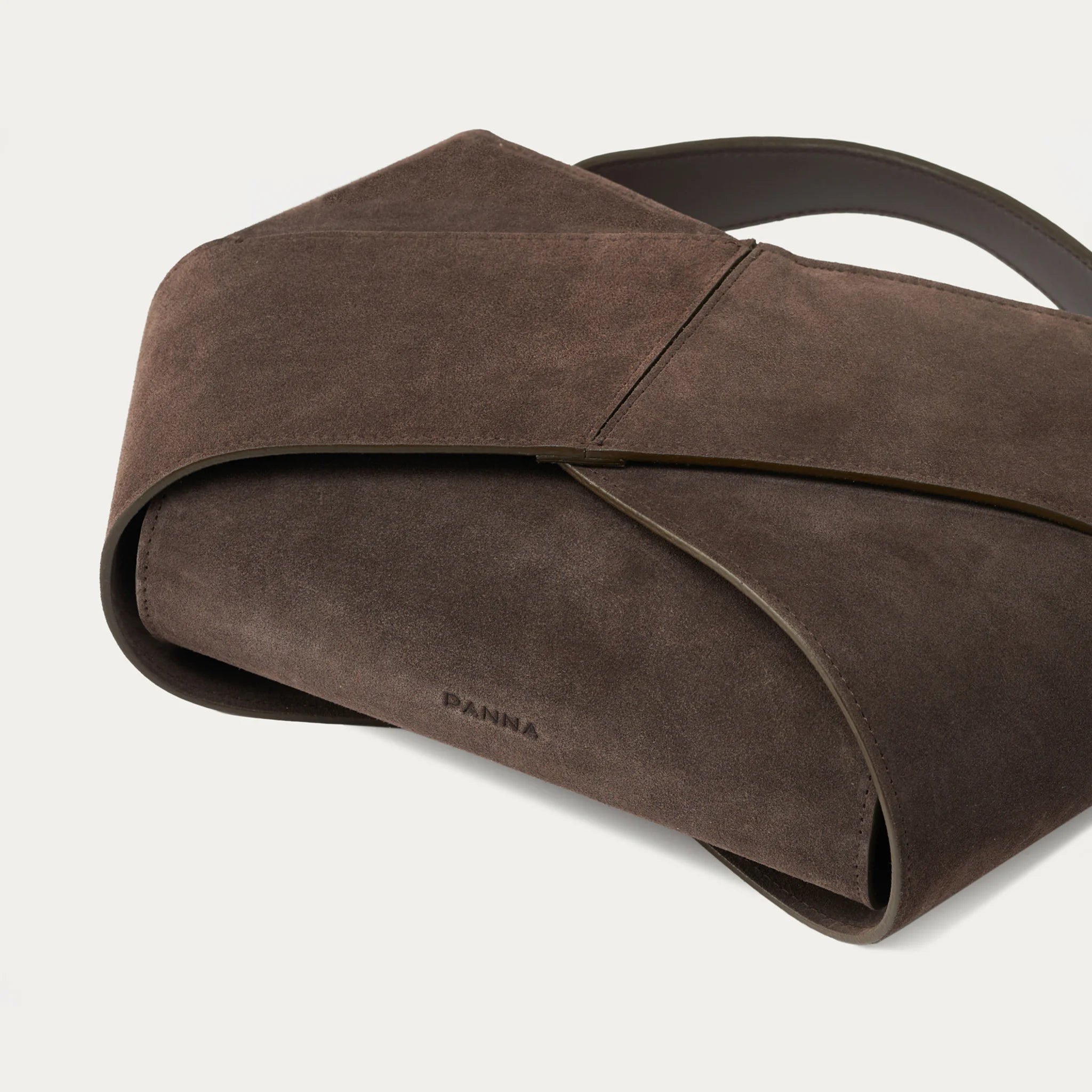 Miss V | Walnuss - Wildledertasche