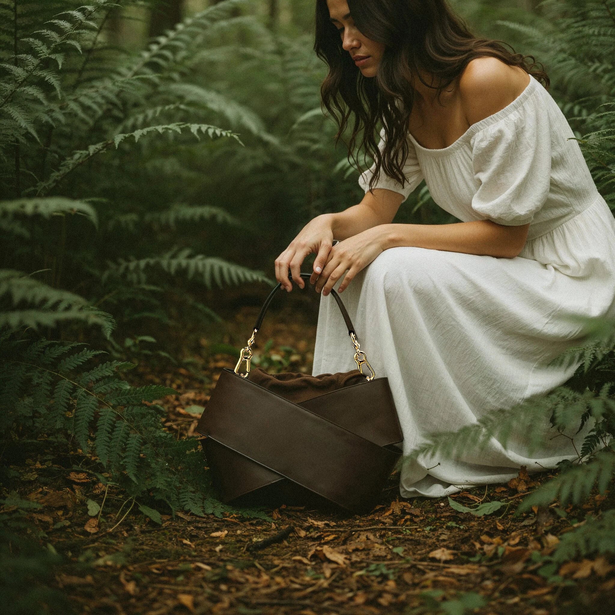 Gorzka czekolada woreczek zamsz