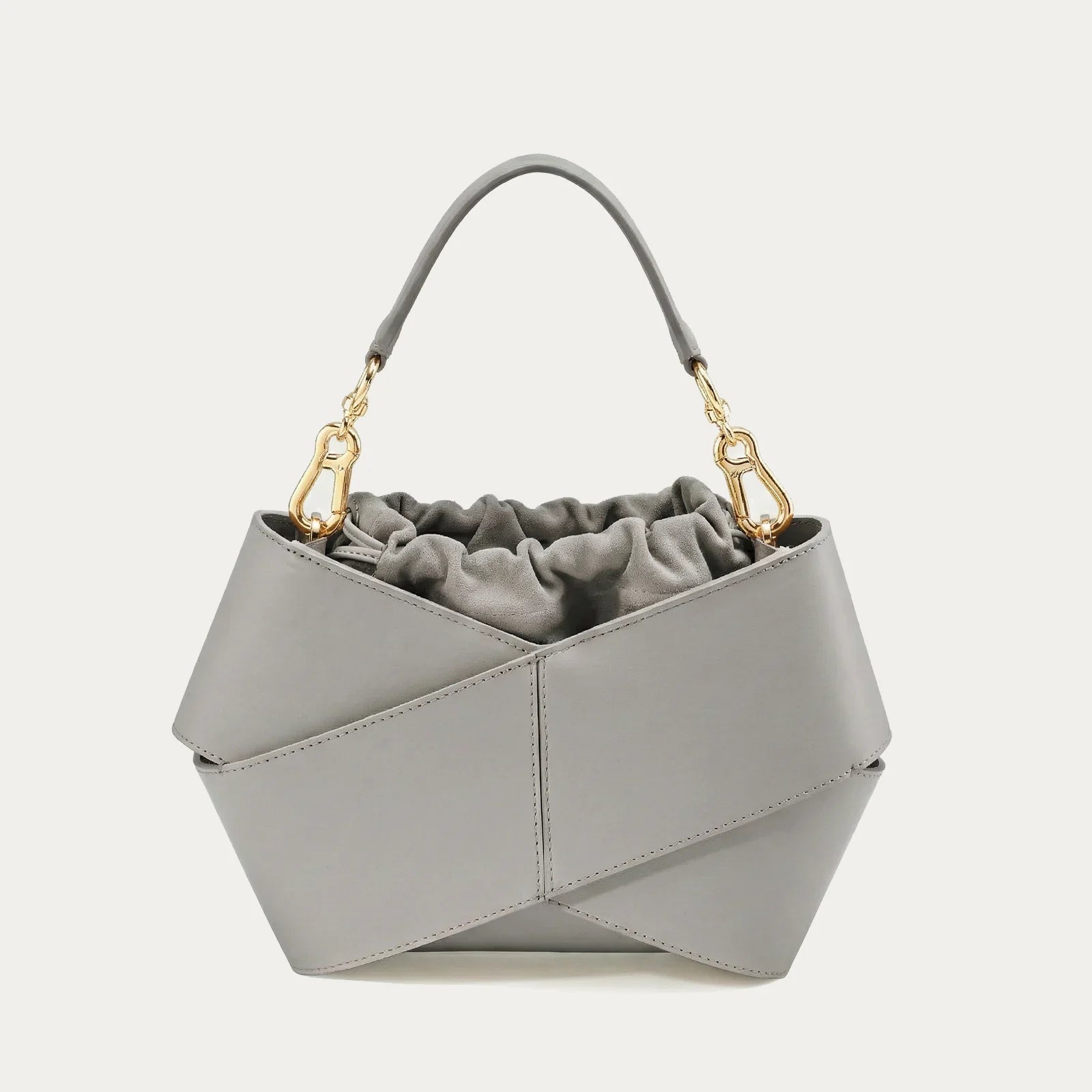 Kamienny woreczek zamsz