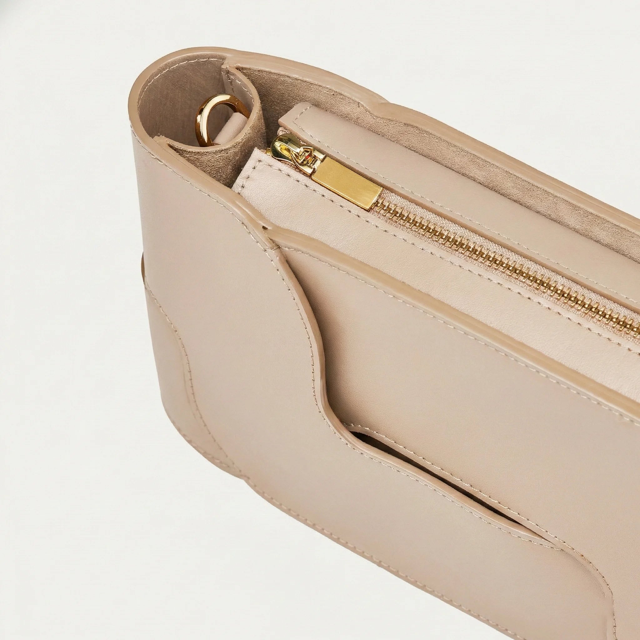 Miss V | Kastanie - Wildlederbeutel -3