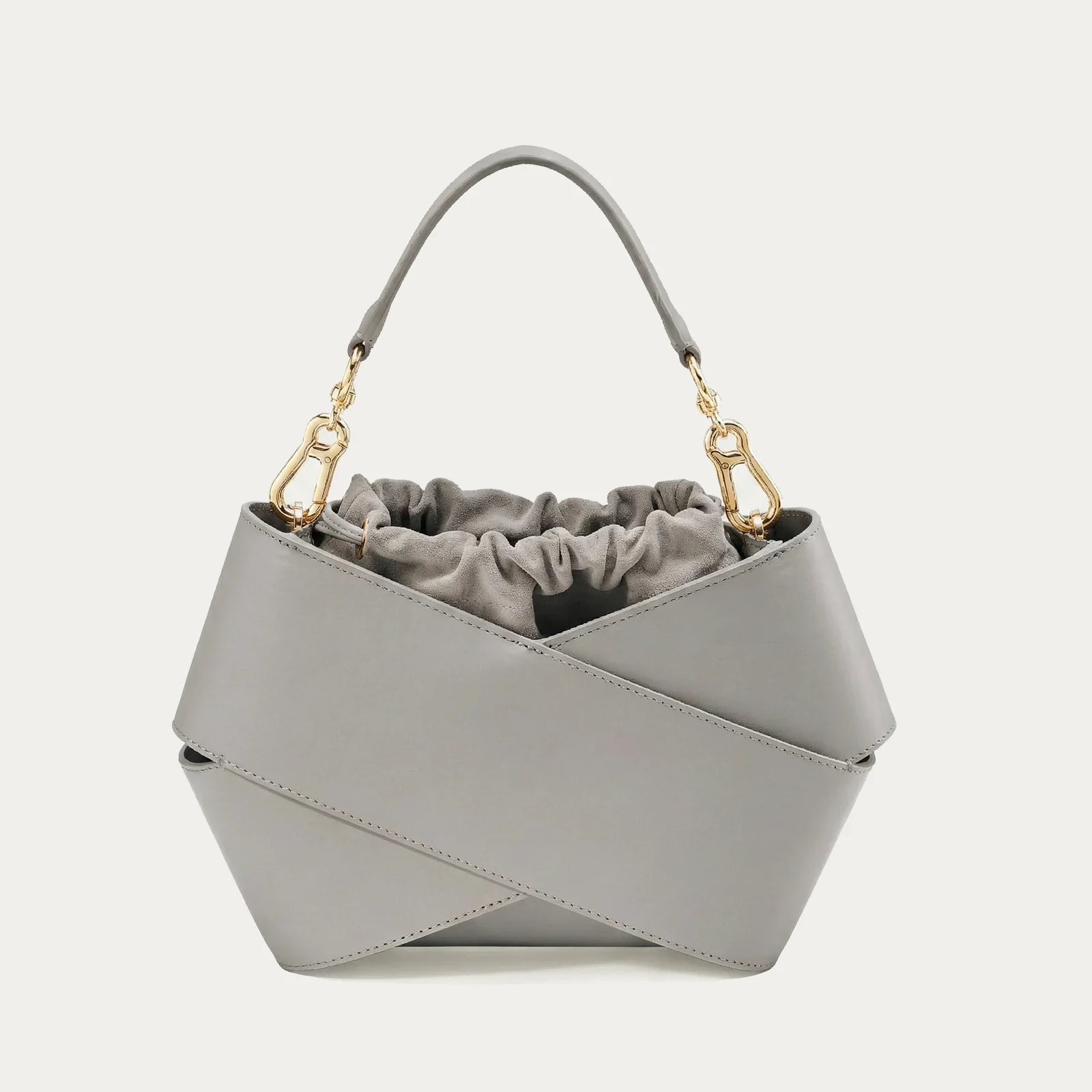 Kamienny woreczek zamsz