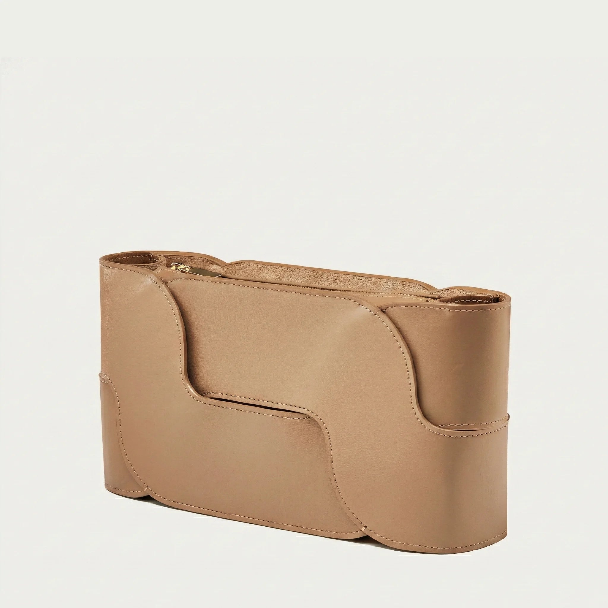 Miss V | Kastanie - Wildlederbeutel -6