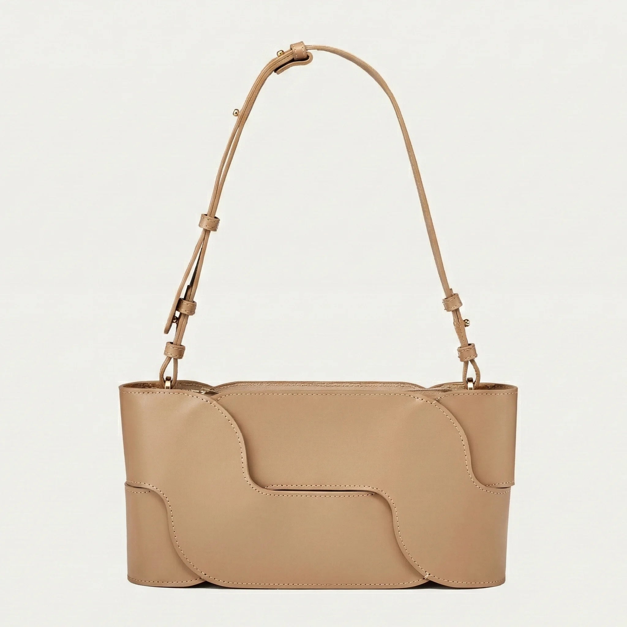 Miss V | Kastanie - Wildlederbeutel -1