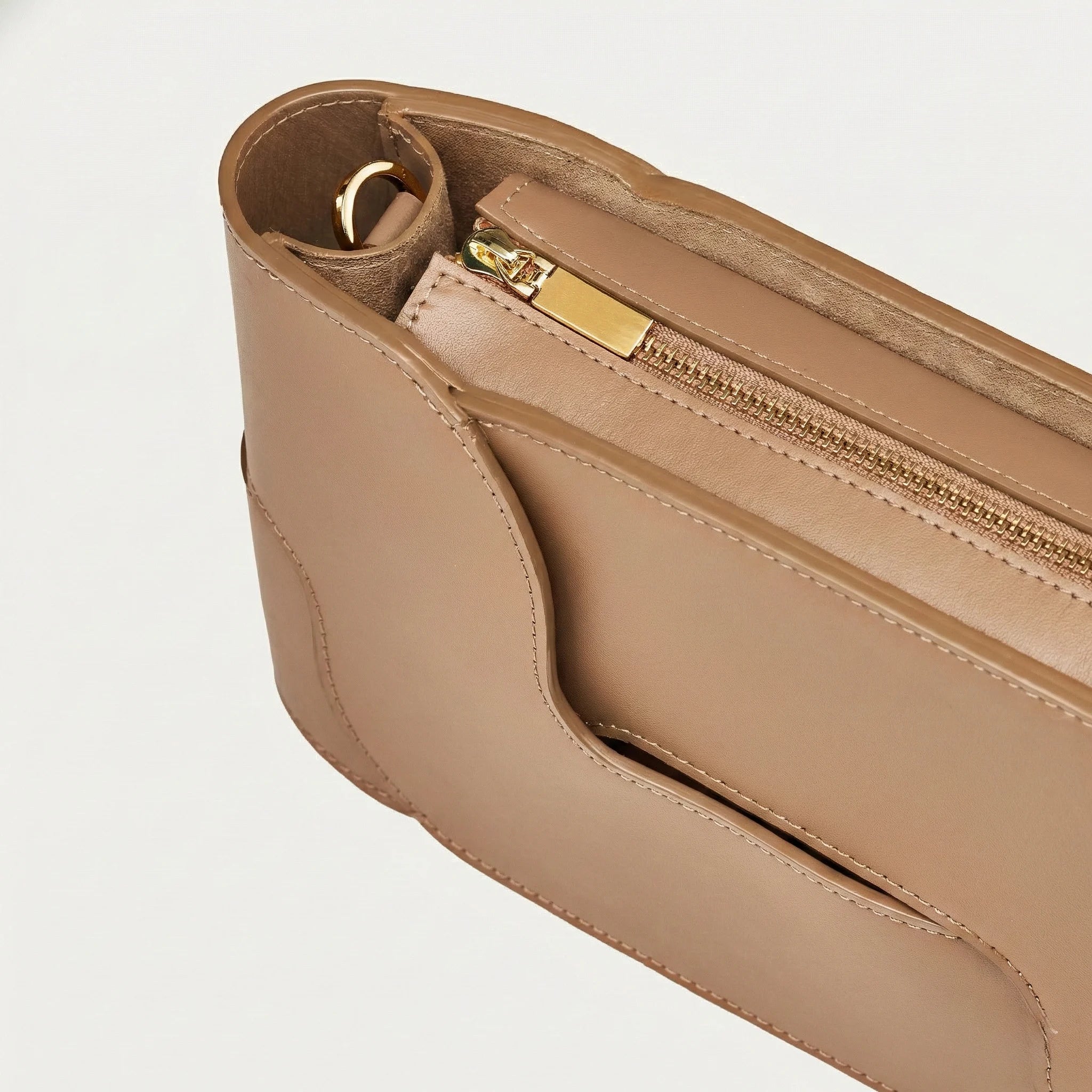 Miss V | Kastanie - Wildlederbeutel -3